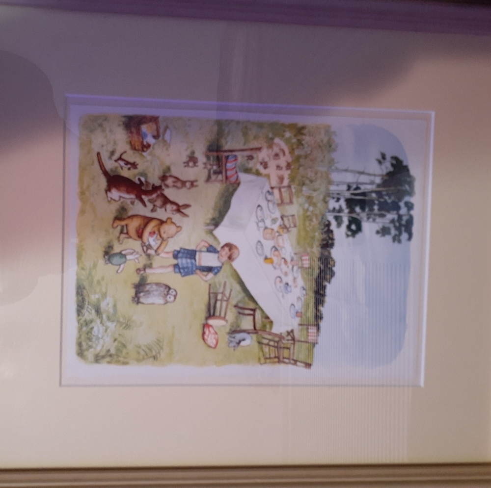 E H Shepard 1950s original Winnie the pooh prints